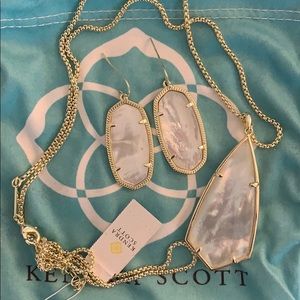 Kendra Scott Necklace and earrings set